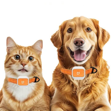 4G LTE Pet GPS Tracker IP66 Waterproof with Long Standby Real Time Tracking for Dogs Cats Electronic Fence Anti-Lost Device