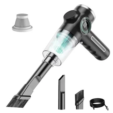 Tevorex Mini Car Vacuum Cleaner 290000Pa Digital Wireless Automobile Powerful Handheld Multifunction Household Cleaner Applianc