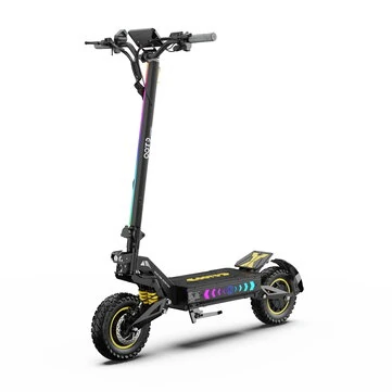 [EU Direct] OOTD T10 Pro Electric Scooter 52V 23.4Ah Battery 1300W*2 Dual Motors Recommended Top Speed 25KM/H 11inch Tires 70KM Max Range 150KG Max Load Folding E-Scooter