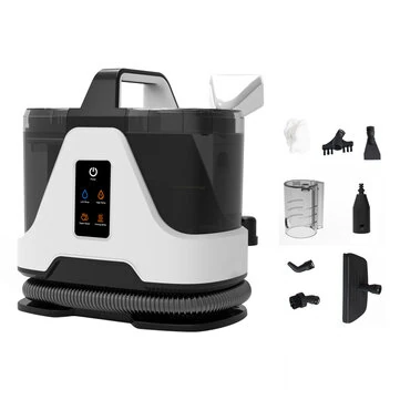 [EU Direct] NovuLife PR-651B Steam Carpet & Upholstery Cleaner, 1700W 13,000Pa Suction, High-Temperature Steam, 4 Cleaning Modes, Portable Spot Cleaner for Home, Sofa & Pet Messes