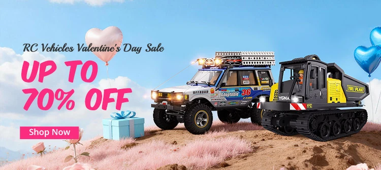 RC Vehicles Valentine's Day Sale
