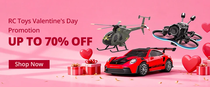 RC Toys Valentine's Day Promotion