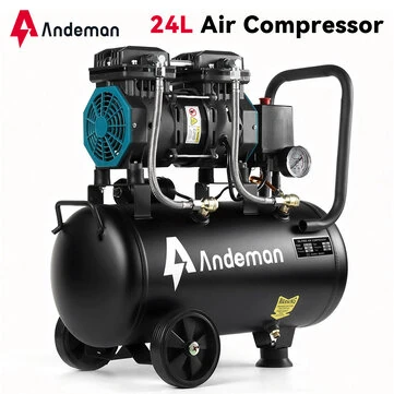 Andeman 1500H-30 air compressor, oil-free, quiet, low-frequency 230V, 50HZ, 24L, 150W, custom model, high efficiency and low noise