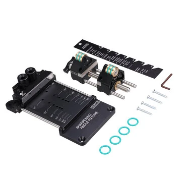 HONGDUI HD34 Pro Honing Guide For Chisels And Planes Woodworking Sharpening System With Sharpening Angle Fixture Angle Gauge