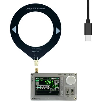 AMNVOLT C3 Mini TEF6686 DSP Radio ESP32 Chip Full Band Radio FM/LW/MW/SW Radio Receiver PE5PVB Open-source