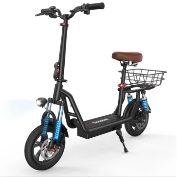 [EU DIRECT] iScooter i12 Electric Scooter 7.5Ah 36V 500W Motor Recommended Top Speed 25KM/H 12in Folding Moped Electric Scooter 20-25KM Mileage Electric Scooter Max Load 120Kg