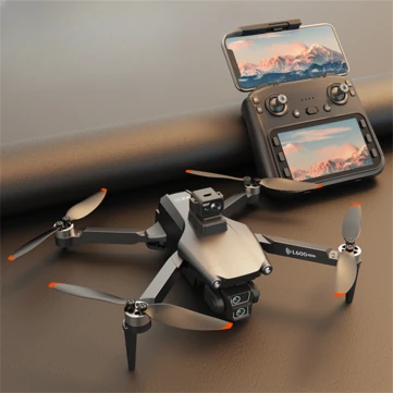 LYZRC L600-1 PRO GPS 5G WiFi FPV with 4.5inch LCD Screen Controller HD Dual Camera Servo Gimbal 360° Obstacle Avoidance Brushless Foldable RC Drone Quadcopter RTF