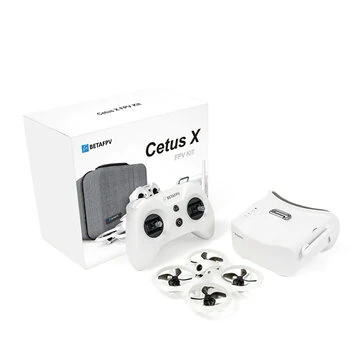 [EU / US Direct] BETAFPV Cetus X FPV Kit 1S Betaflight FC 2 Inch Brushless FPV Racing Drone ELRS 2.4G Frsky RTF with Radio Transmitter FPV Goggles for Beginners