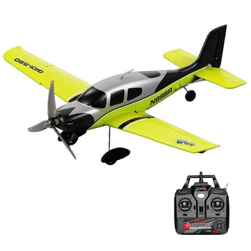 QIDI A580 Cirrus SR22 2.4G 4CH 520mm Wingspan 3D Aerobatics Brushless EPP RC Airplane Fixed Wing Glider RTF Compatible S-BUS DSM
