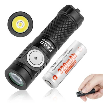 Lumintop Frog V3.2 720LM 115M EDC LED Outdoor Flashlight USB C Rechargeable Lamp Camping Lantern Keychain 10300 Li-ion Battery Mini Torch