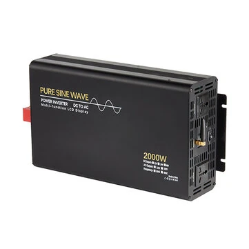 DH-NY01-2000W 2000W Pure Sine Wave Power Inverter Universal Jack DC12V/24V to AC 220V Output Voltage for RV Outdoor Camping