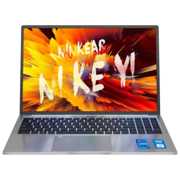 Ninkear N16 Pro Laptop 120Hz 2.5K 16 Inch Intel Core i7-12700H 16GB DDR4 1TB SSD Windows 11 WIFI 6 Fingerprint Unlocking Backlit Keyboard Narrow Bezel Notebook