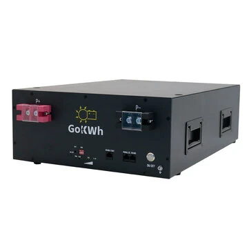 Gokwh 51.2V 100Ah 5120Wh LiFePO4 Energy Storage Battery with Bluetooth Built-in BMS for Home Backup RV and Camping