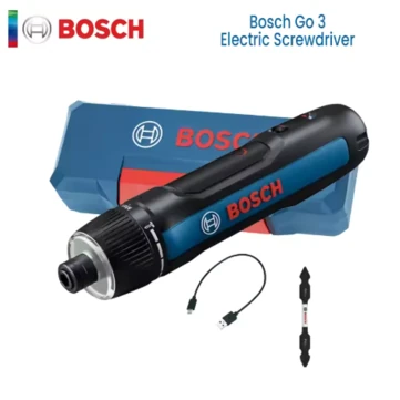 GO 3 for BOSCH Electric Screwdriver 3.6V Rechargeable Type-C Torque Adjustment 7+1 Gear 360RPM Magnetic HEX Chuck LED Light Professional Portable Tool