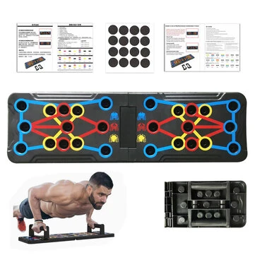 Bominfit Portable Multifunctional Push-up Board - Fitness and Muscle Training Device Home Workout Set Strength Training