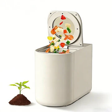 [EU Direct] BEECO HQD-450 Electric Kitchen Composter 4.5L Countertop Food Waste Processor with Visual Window Auto-Cleaning Odorless Composting