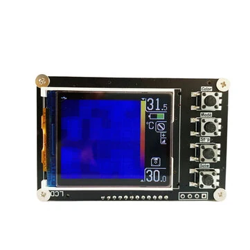 DIY AMG8833 Simple Thermal Imager PRO 1.6 Inch TFT Display Screen 10Hz Data Refresh Rate Support TF Card