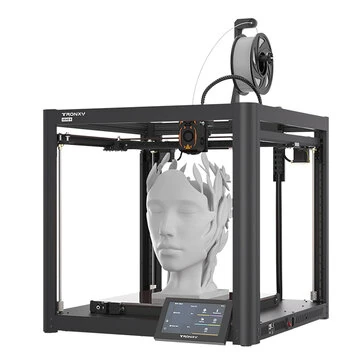 TRONXY VEHO 4 3D Printer 400x400x400mm Build Volume 700mm/s Print Speed 36 Point Auto Leveling Klipper Firmware 7-inch Touchscreen FDM 3D Printer