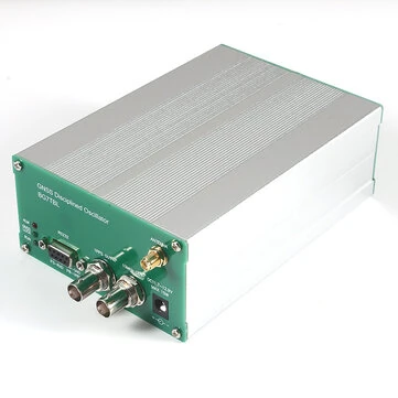 LCD GNSS Disciplined Oscillator GPS BDS GLONASS GALILEO High Precision Timing Device OCXO Alternative Square Sine Wave