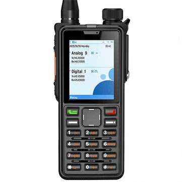 ABBREE AR-880 10W DMR Dual Time Slot Digital Walkie Talkie High Power 512 Channels 2.4 Inch Color Screen VHF UHF IP67 Waterproof Amateur Two Way Radio