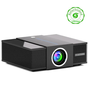 [EU Direct] Refurbished Ultimea Apollo P60 LCD Smart Projector 900 ANSI Lumens 4K Supported Video Portable Projector with Dual Bass Speakers WiFi6+BT HDR10 Auto Algorithm Home Theater