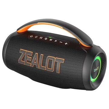 ZEALOT P12 60W bluetooth Speaker Portable Speaker Bass 8000mAh Battery RGB Light TWS AUX Portable Handle Outdoors Speaker for Camping Party