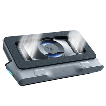Flydigi BS2 Pro Laptop Cooling Pad 4000 RPM 44°C Temperature Drop Triple Noise Reduction RGB Lighting Adjustable Stand App Control Detachable Filter 15.6