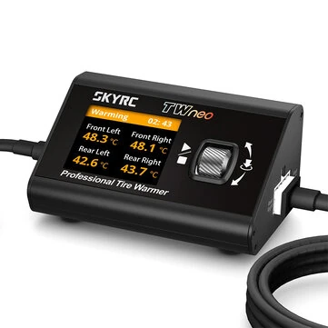 SKYRC RacingStar TWneo Tire Warmer Neo DC 6-20V PD 20V 100W Max 2-Stage Warm/ 3-Stage Warm