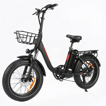 [EU DIRECT] BAOLUJIE DZ-2030 Electric Bike 48V 16AH Battery 500W Motor Recommended Top Speed 25KM/H 20*4.0inch Tires 85-90KM Mileage Range 150KG Max Load Folding Electic Bicycle