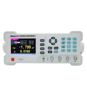 Mustool ET4410 Series Desktop Digital Bridge Tester LCR Meter Capacitance Resistance Impedance Inductance Measure LCR Bridge LCR Meter