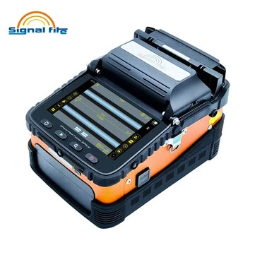 SIGNAL FIRE Original AI-6C Signal Fire Fiber Optic Fusion Splicer Automatic SM&MM Multi-Language Fast Heating Low Splice Loss 5200mAh Battery