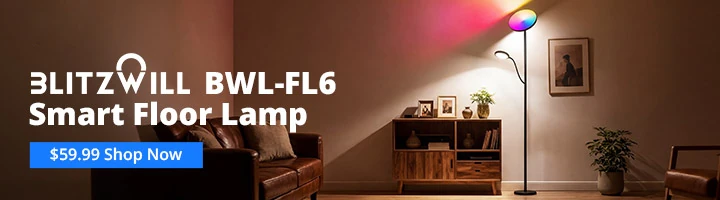 BlitzWill BW-FL6 Smart Floor Lamp