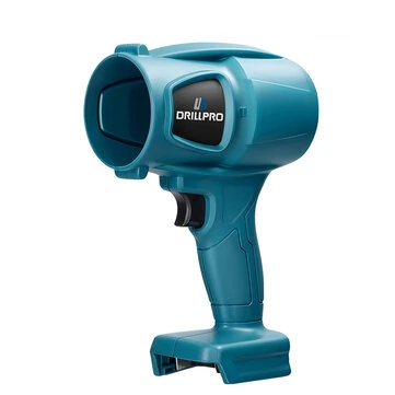 Drillpro Turbine Blower Brushed Motor Compatible with Battery Lightweight and Powerful Infinitely Variable Speed Control High-Efficiency Air Outlet