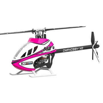 OMPHOBBY M2 V3 Sport 2.4G 6CH 3D Aerobatic Dual Brushless Motor Direct Drive RC Helicopter BNF with OFS3 Flight Control System Built-in ELRS Receiver