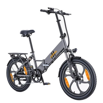 [EU DIRECT] HillMiles Mile 2 Electric Bike 36V 13AH 250W Motor Recommended Top Speed 25KM/H 20 Inch Tire Electric Bicycle 100KM Mileage Range Max Load 120KG