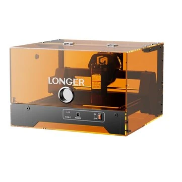 [EU/US Direct] LONGER Ray5 miniS 2.5W Laser Engraver 130x140mm Work Area 0.04mm Ultra Fine Spot 12000mm/min Speed WiFi App Control Lightburn Support for Wood Metal Acrylic