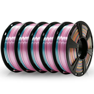 Geeetech Silk PLA 3D Printing Filament 5KG Gradient 1.75mm Vacuum packaging for 3D Printing