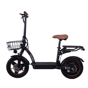 [EU Direct] GELEIPU C14 Electric Scooter w/ Seat 48V 17.5AH Battery 500W Motor Recommended Top Speed 25KM/H 14inch 100KM Max Mileage 120KG Max Load E-Scooter