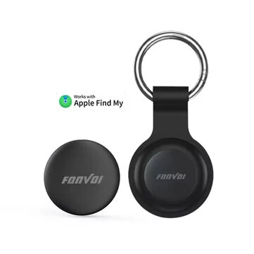 FONVOi Smart Tracker Tag Anti-loss Keychain for Apple Find My Precise Location Bluetooth 5.4 Bags Key Luggage Finder GPS Locator