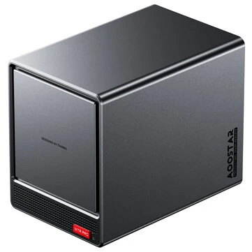 AOOSTAR WTR PRO NAS Mini PC AMD Ryzen 7 5825U 8 Core 16 Threads 16GB/32GB DDR4 RAM 512GB/1TB SSD 4 Bays 90T Storage Dual 2.5G Ethernet Ports Windows 11 4K Triple Screen Display Mini Computer