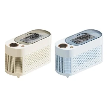 Comfook Portable Mini Desktop Ice Maker Quick 8/10 Solid Ice Cubes in 15 Mins Quiet & Compact for Home Office Camping Car Use