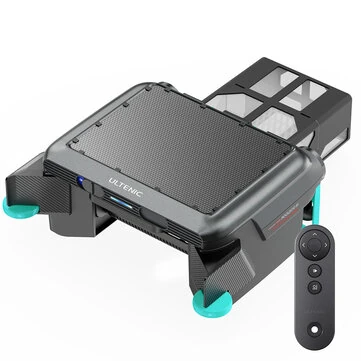 [EU Direct] Ultenic Pooleco S1 Pool Skimmer Robot Solar Powered Automatic Pool Cleaner for AboveGround and InGround Pools with AutoDocking Technology Provid