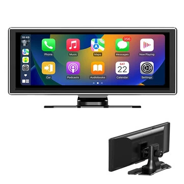 iMars 11.26 inch bluetooth Car MP5 Player 1920x720 IPS HD Large Screen Portable with Carplay WiFi FM Transmission Built-in 1W Speaker GPS Navi