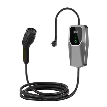 Type 2 Portable EV Charger Electric Vehicle Fast Charging Station 6A 8A 10A 13A 16A Adjustable Current Thermoplastic UL94V-0 Fire Rating EE1640Y