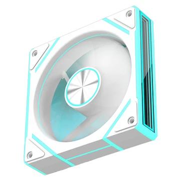 HiFrost Prism8Pro Reverse Computer Cooling Fan 120mm ARGB PWM 800-1800 RPM 71CFM Hydraulics Bearing Quiet Cooling Fan for Computer Chassis CPU Cooler Radiator