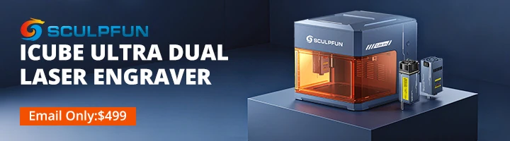 SCULPFUN-iCube-Ultra-Dual-Desktop-Laser-Engraver