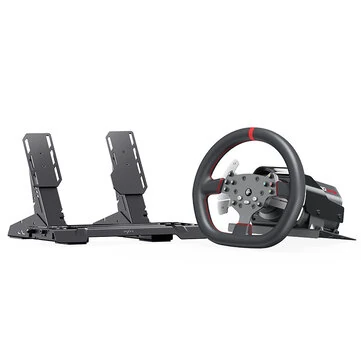 PXN V10 Ultra Direct Drive Racing Wheel with Pedals 3 2Nm Force Feedback Simulator for PC Xbox 270mm D Shape Programmable Buttons Hall Effect Sensor