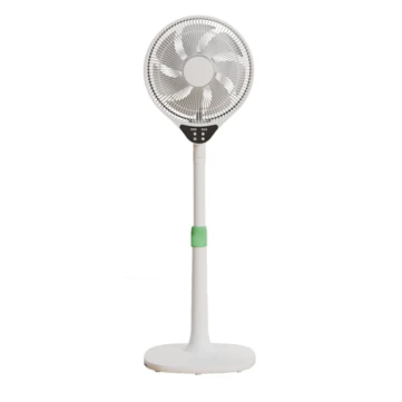 NovuLife Seven-Blade Smart Standing Fan 85° Wide-Angle Oscillating Three Wind Speeds Adjustable Smart Timer Quiet Operation with Remote Control for Home Office