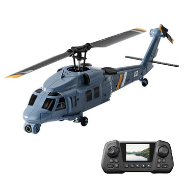 4DRC L2 2.4G 8K HD Optical Flow Positioning Hover 6-Axis Gyroscope Single-Rotor Flybarless RC Helicopter RTF