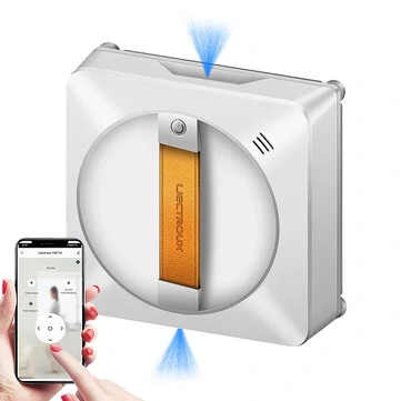 [EU Direct] Liectroux YW710 Window Cleaning Robot,Auto Double Side Water Spray,APP Control,Voice Guide